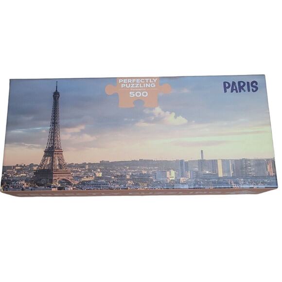 Talking Tables Panoramic Paris Puzzle 500 Pieces 75x25cm • EUC Complete - Picture 1 of 9